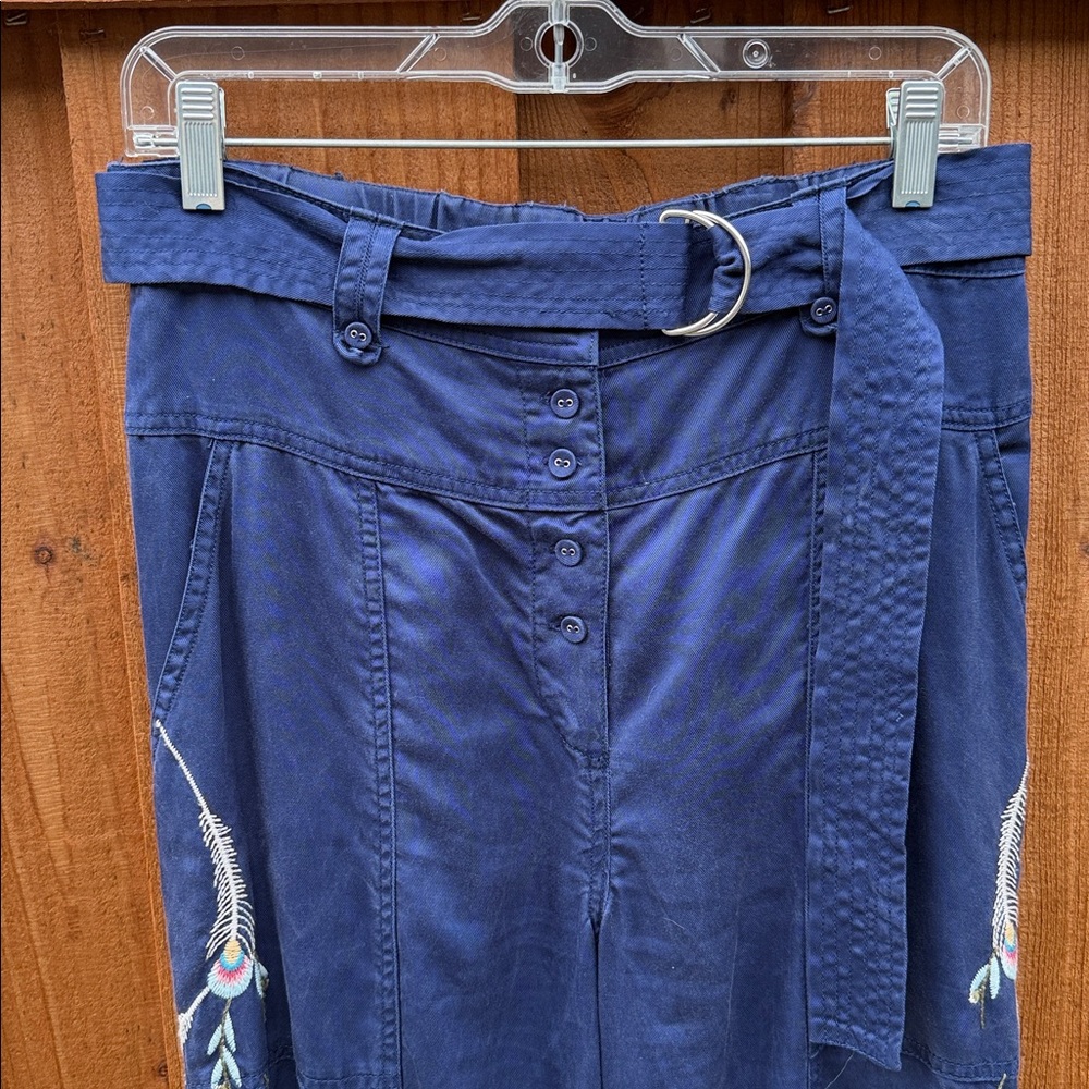 Johnny Was fun embroidered trousers - Picture 4 of 6
